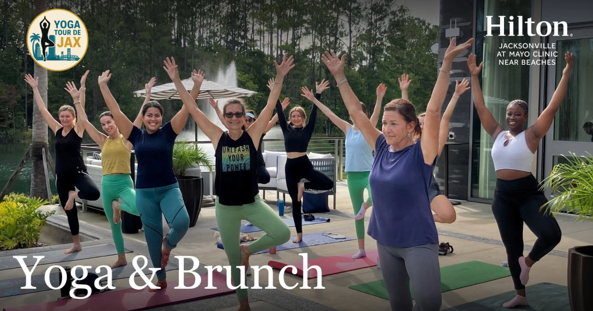 Yoga & Brunch at Hilton Jacksonville