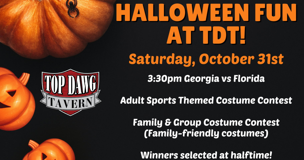 Halloween at Top Dawg Tavern