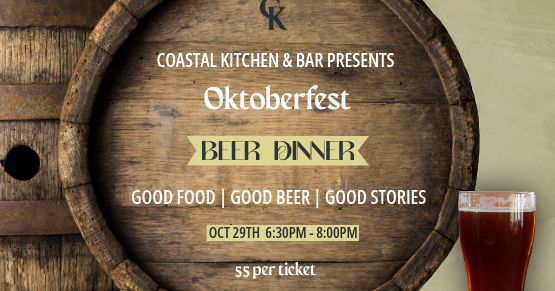 Oktoberfest Four-Course Beer Dinner
